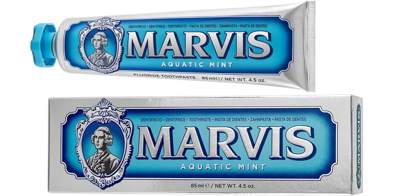 Chollo Pasta de dientes Marvis Aquatic Mint de 85 gr por sólo 5,99€ (40% de descuento)