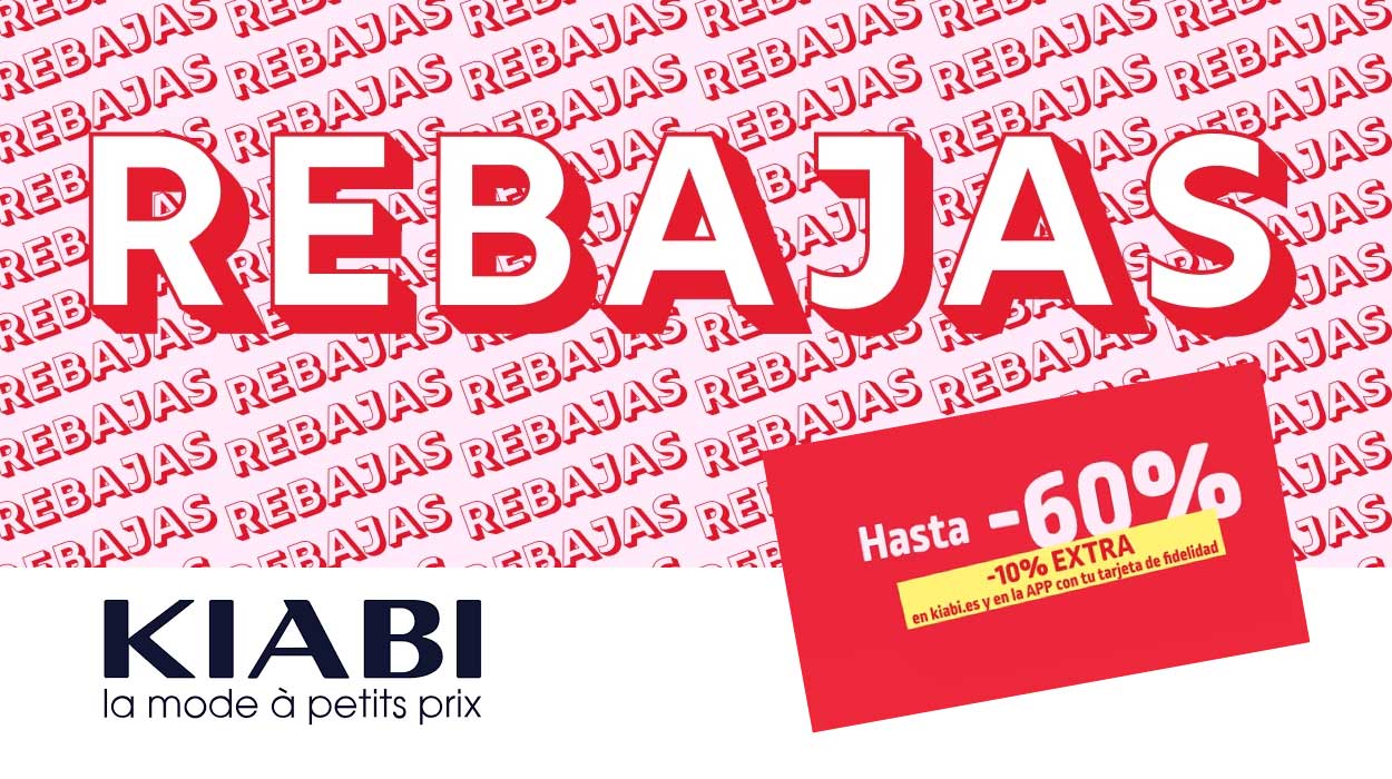 Rebajas de enero en Kiabi: Hasta 60% de descuento + 10% extra