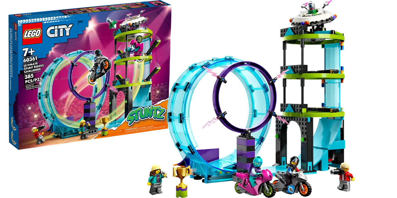 Chollo Set LEGO City Stuntz Desafío Acrobático: Rizo Extremo por sólo 46,10€ con envío gratis (-49%)