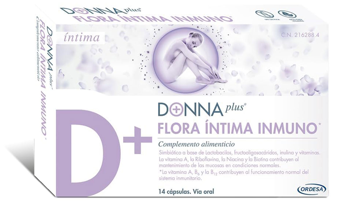 Chollo Complemento alimenticio Donnaplus Flora Íntima Inmuno de 14 cápsulas por sólo 14,99€ (-25%)