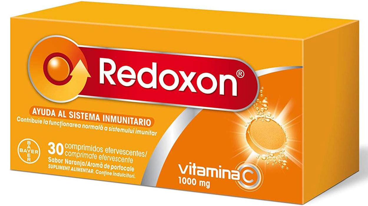 Chollo Redoxon Vitamina C 1000 mg de 30 comprimidos por sólo 8,75€ (-44%)