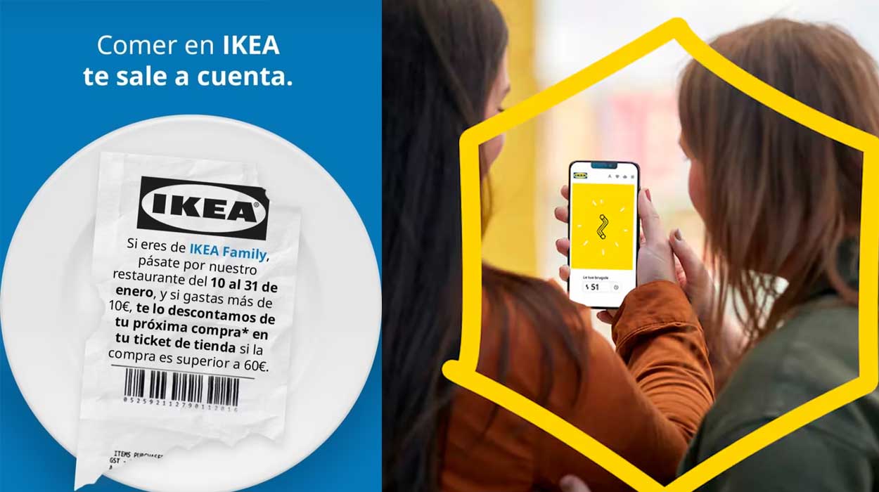 Gasta 10€ en el restaurante de IKEA y te lo descuentan en tu próxima compra