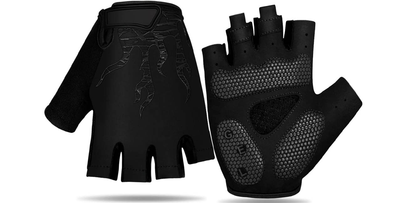 Chollo Guantes de ciclismo transpirables con almohadilla de gel por sólo 7,67€ (49% de descuento)