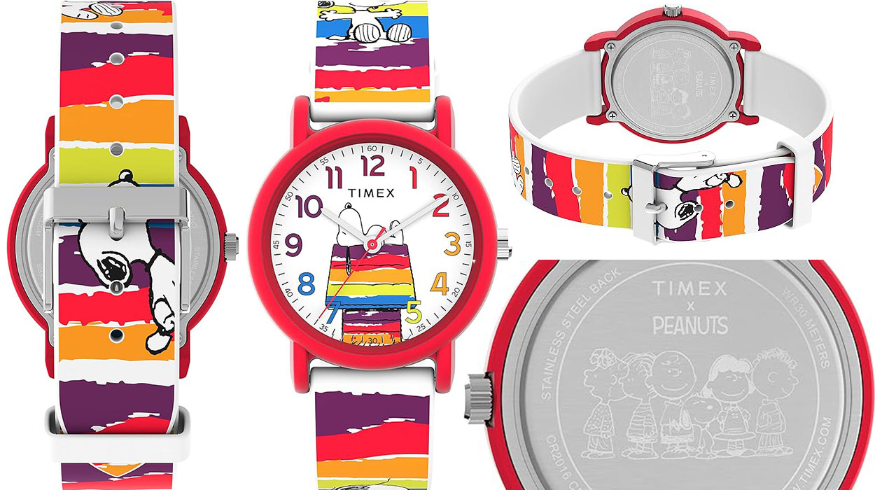 Chollo Reloj de cuarzo de Snoopy Timex x Peanuts por sólo 29,99€ con envío gratis (-34%)