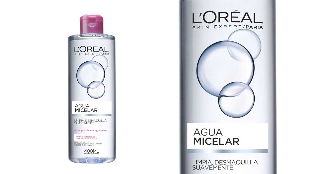 Chollo Pack x2 Agua Micelar L’Oréal Paris Dermo Expertise de 400 ml por sólo 6,75€ con -50% en 2ª unidad ¡3,37€ cada una!