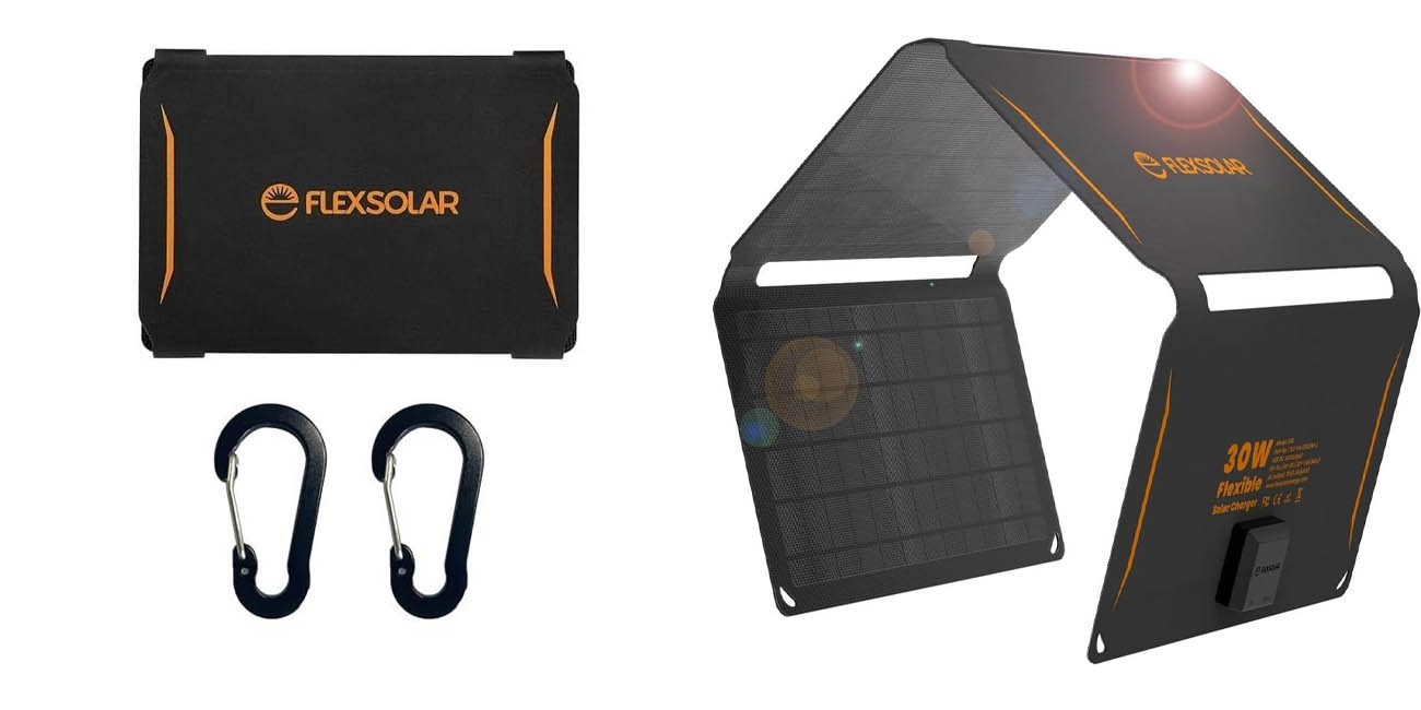 Carga tus dispositivos en cualquier lugar con este práctico cargador con panel solar, ¡ahora con un 50% de descuento!