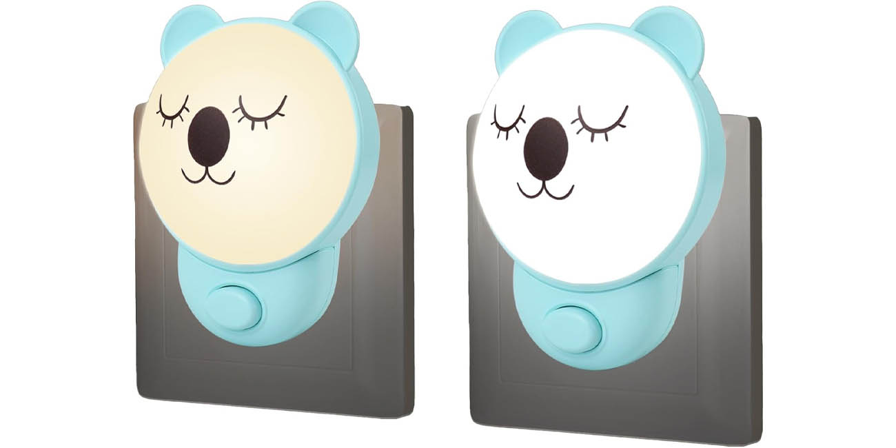 Tus peques agradecerán estas chulísimas luces quitamiedos para enchufe en su habitación por sólo 3,84€ cada una