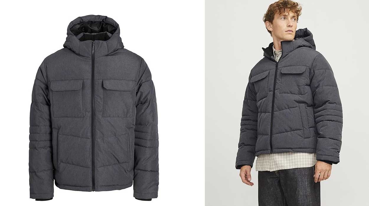 Amazon rebaja esta abrigadísima chaqueta acolchada Jack & Jones a la MITAD ¡Es un chollazo!