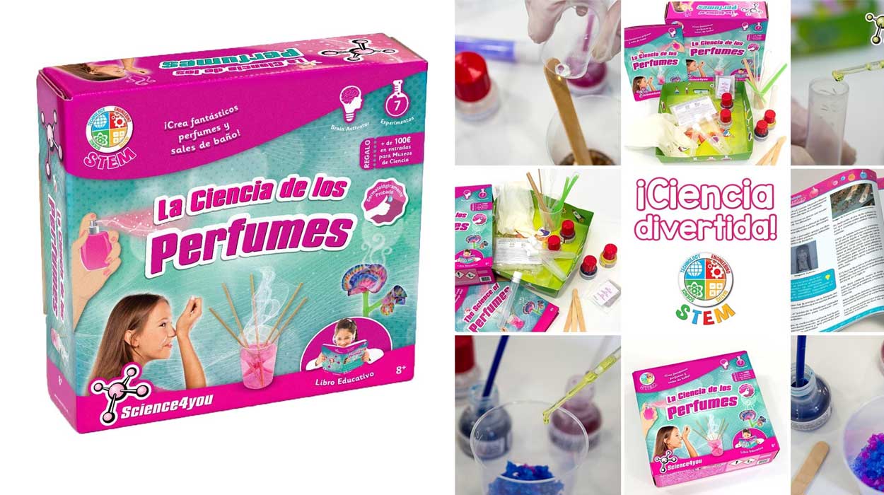 Chollo Juego La Ciencia de los Perfumes de Science4You por sólo 7,99€ (-47%)