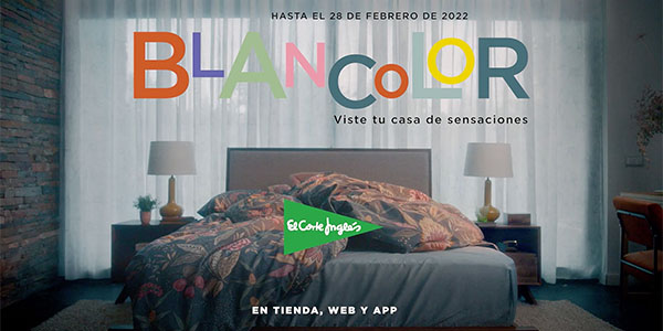 Blancolor en El Corte Inglés con descuentos de hasta -50% en ropa para el hogar ¡Aprovecha!