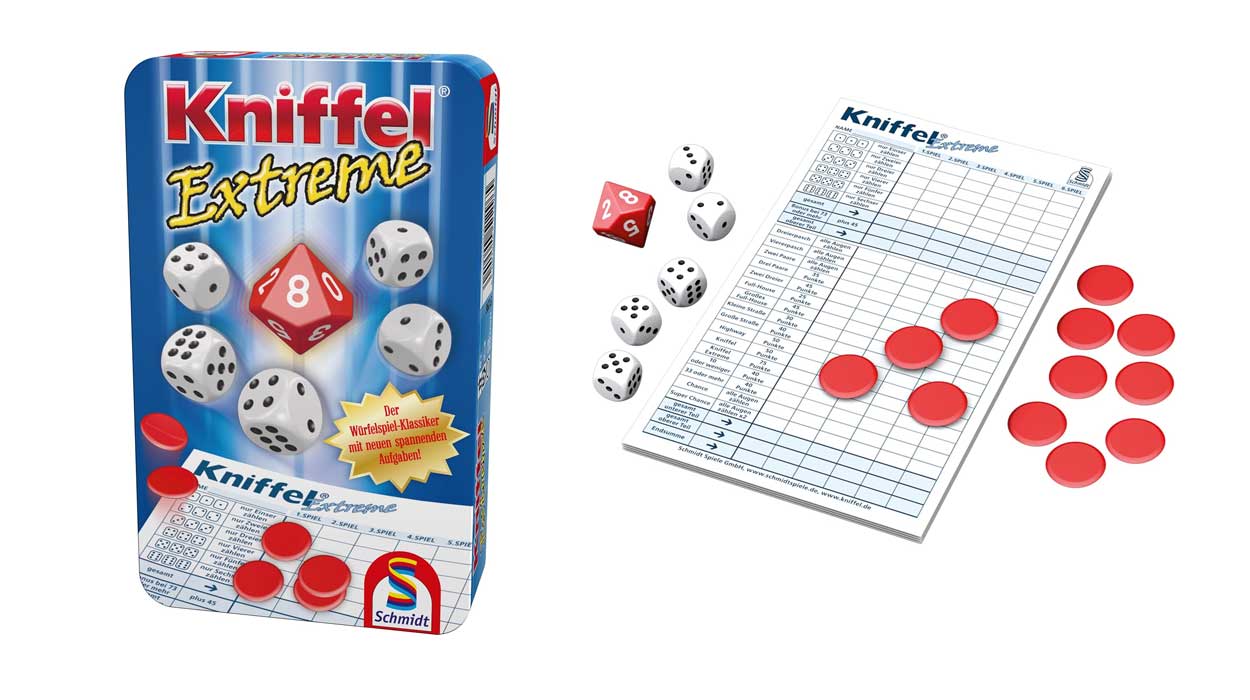 Mantén activa tu mente mientras te diviertes con el juego Kniffel Extreme, ahora a un precio de risa