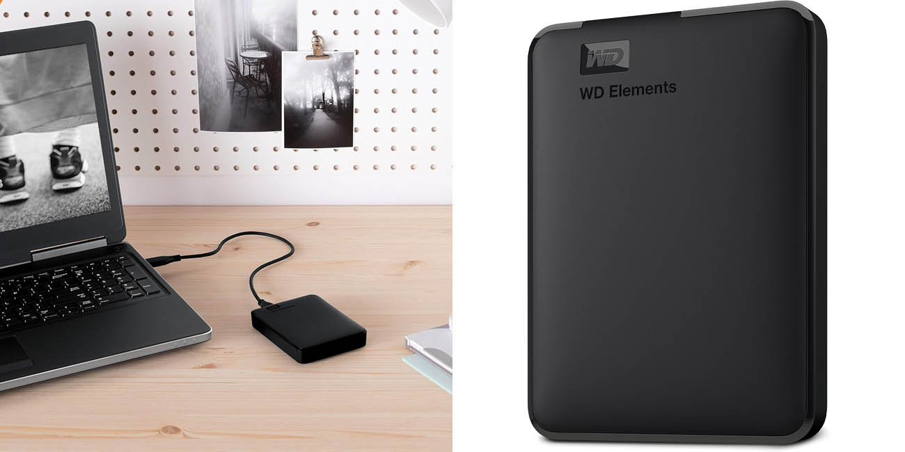 Chollo Disco duro portátil WD Elements de 5 TB por sólo 122,06€ con envío gratis (-24%)