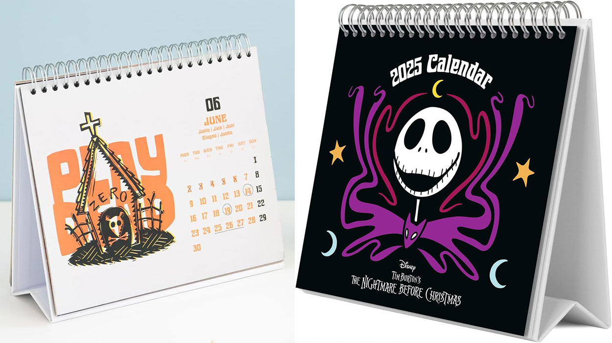 Chollo Calendario de escritorio 2025 Pesadilla Antes De Navidad por sólo 7,79€ (-35%)