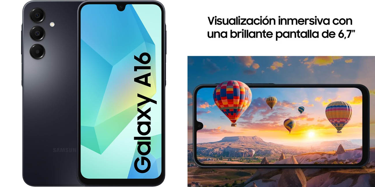 Chollo Smartphone Samsung Galaxy A16 4G (128 GB) por sólo 179€ con envío gratis