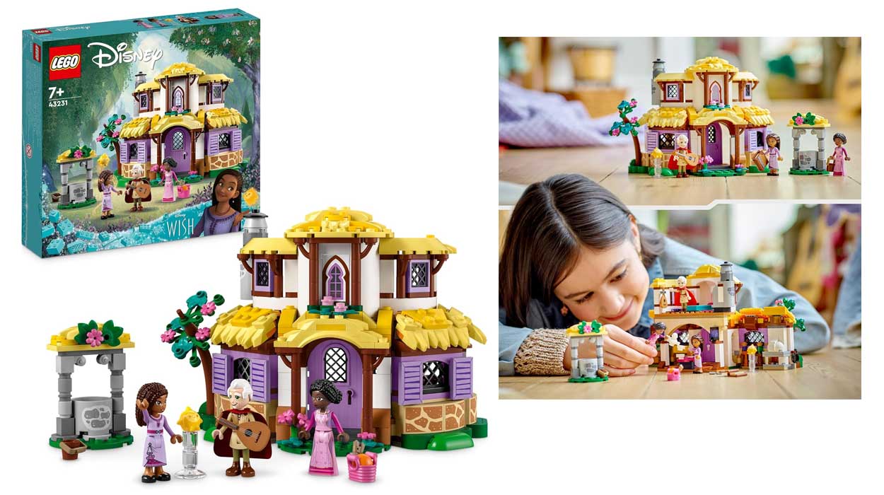 Chollo Set de LEGO Disney Wish Cabaña de Asha por sólo 31,79€ con envío gratis (-40%)