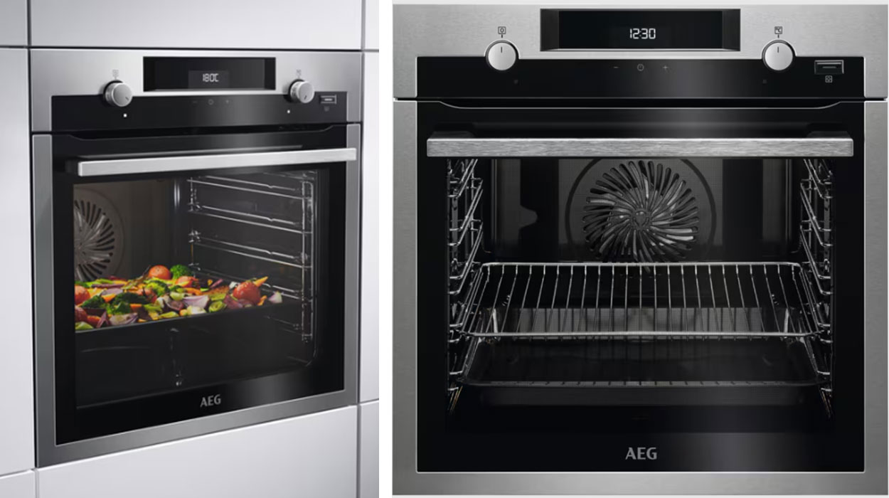 Chollo Horno AEG Serie 6000 SteamBake con Aqua Clean por sólo 341,10€ con cupón descuento (-39%)