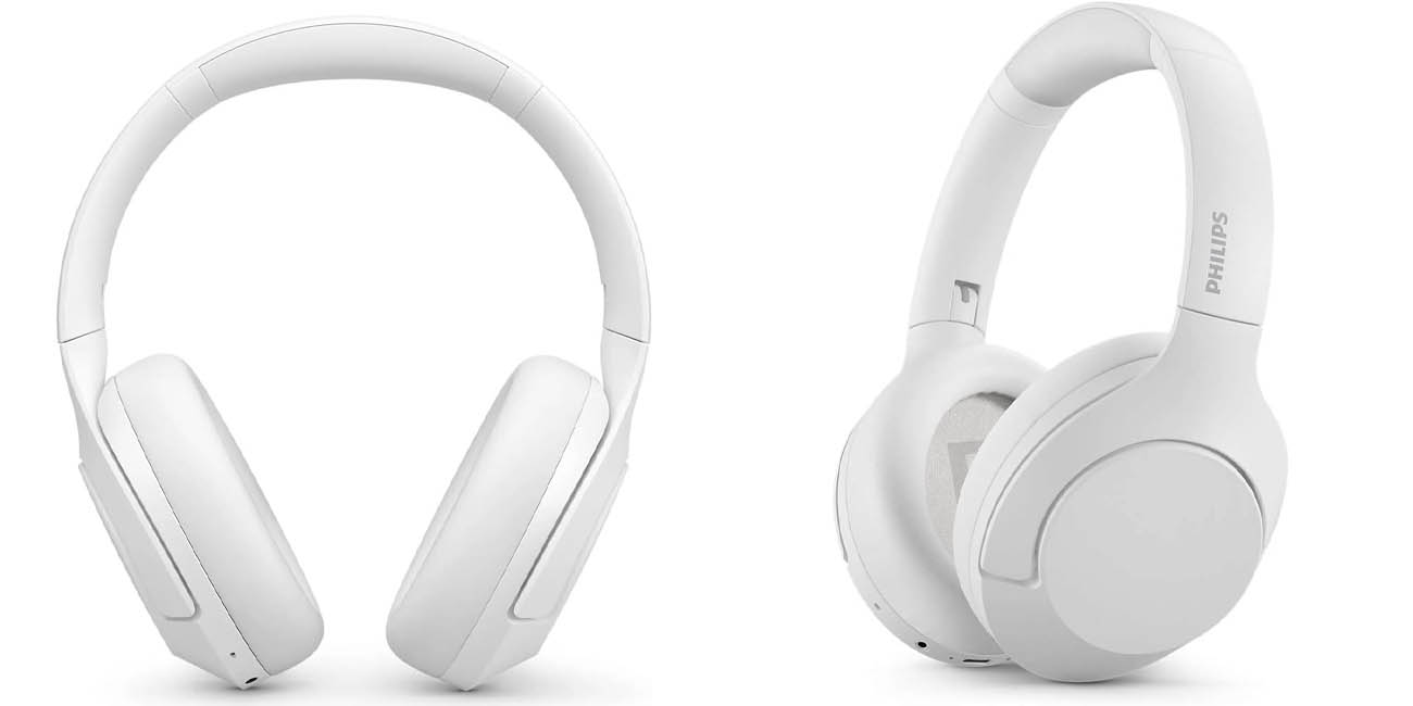 Chollo Auriculares de diadema Philips TAH8506WT con cancelación de ruido por sólo 49€ con envío gratis (-59%)