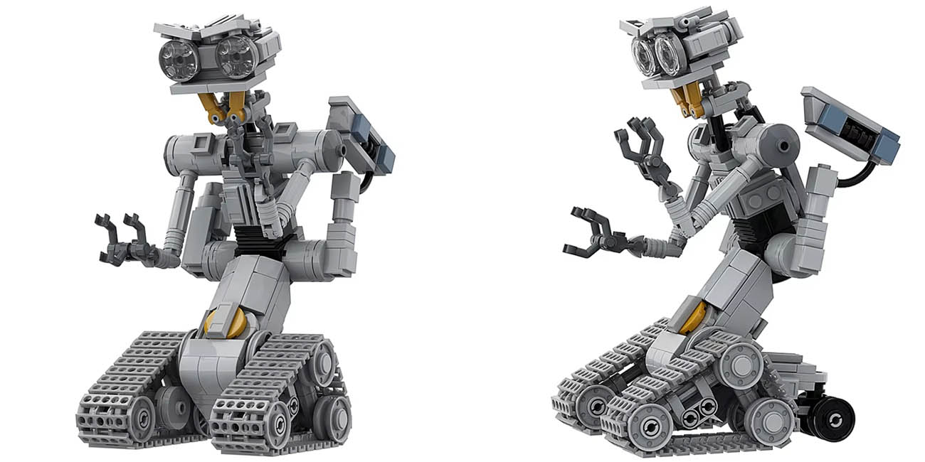 Chollazo Set de construcción Johnny 5 de Cortocircuito por sólo 5,71€ con envío gratis (-21%)