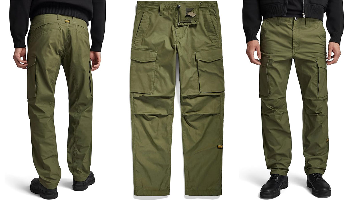 Chollo Pantalones G-Star Core Regular Cargo para hombre por sólo 43,98€ con envío gratis (-60%)