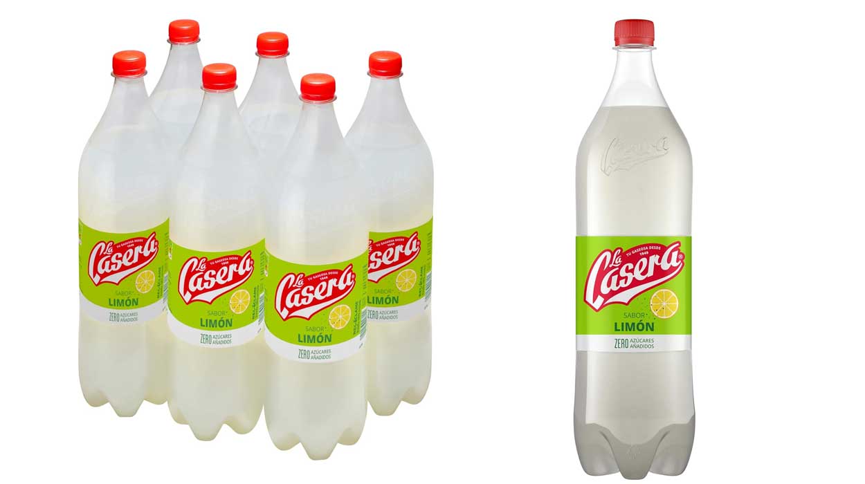 Chollo Pack x6 botellas de La Casera Limón Zero de 1,5 L por sólo 5,10€ ¡0,85€ cada una!