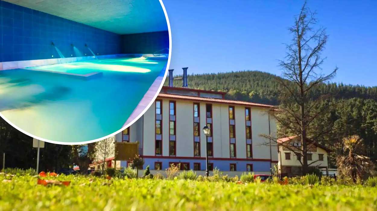 2 noches en Hotel Balneario Areatza (País Vasco) con circuito termal y desayuno desde sólo 89€ por persona