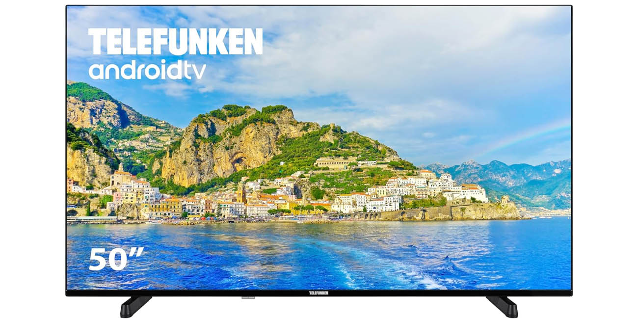 Chollo Smart TV Telefunken 50DTUA724 UHD 4K de 50″ por sólo 279,99€ con envío gratis (-24%)