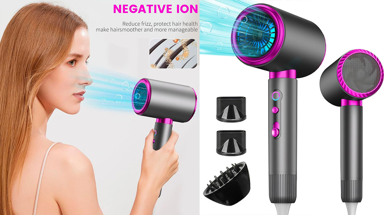 Chollo Secador de pelo profesional Aiunaom de 2.400 W por sólo 22,99€