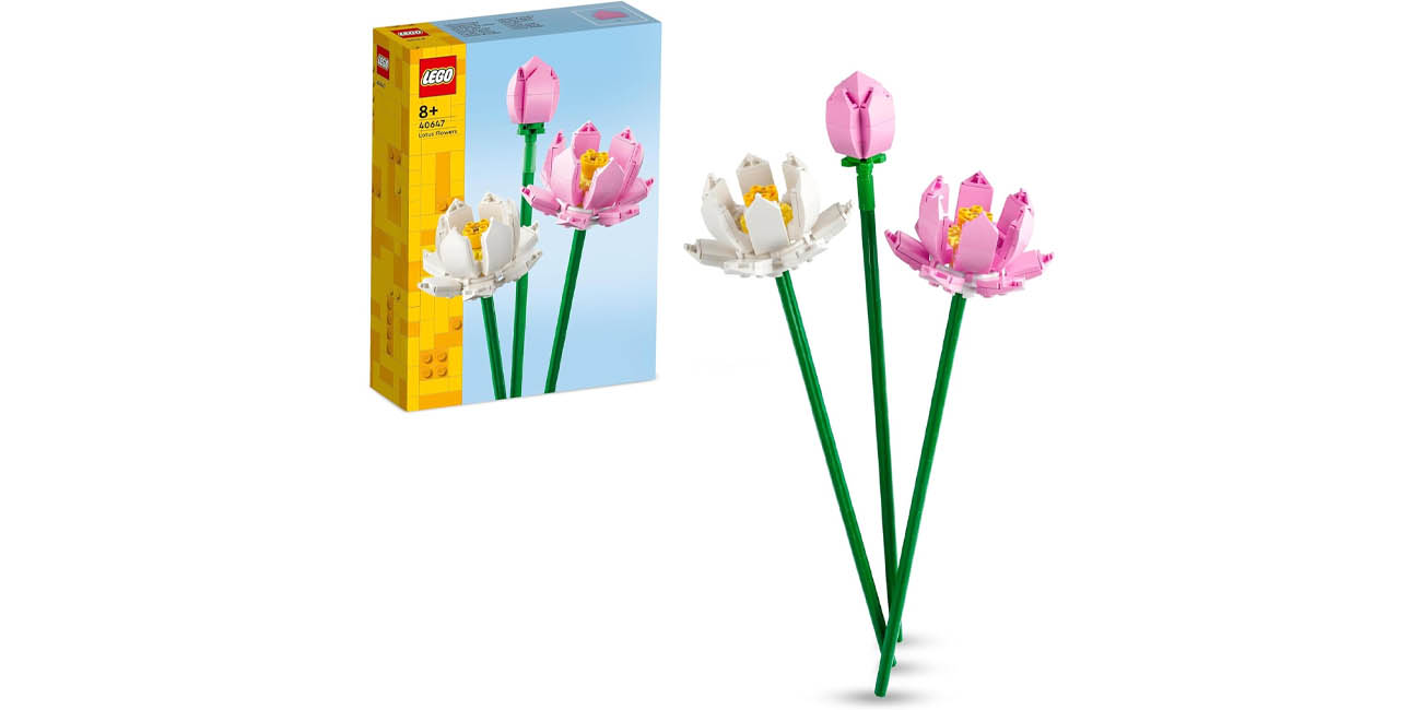 Chollo Set LEGO Flores de Loto por sólo 10,49€ (30% de descuento)