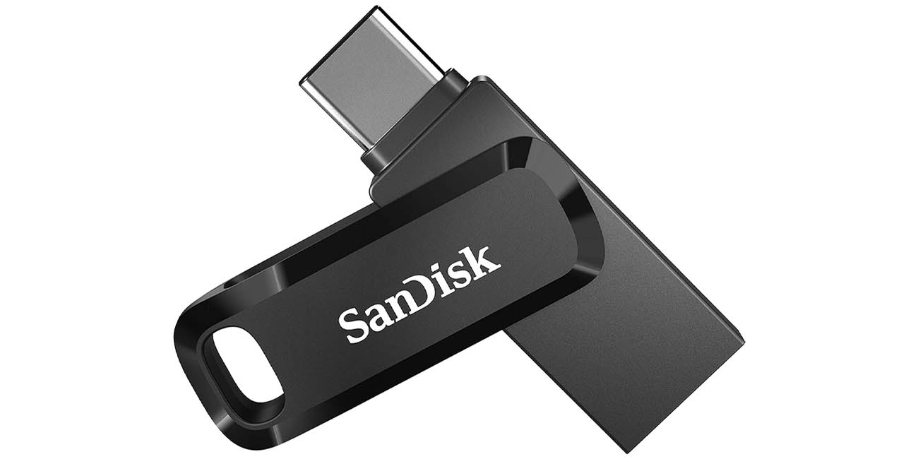 Chollo Pendrive SanDisk Ultra Dual Drive Go de 256 GB (USB + USB-C) por sólo 22,99€ (-8%)