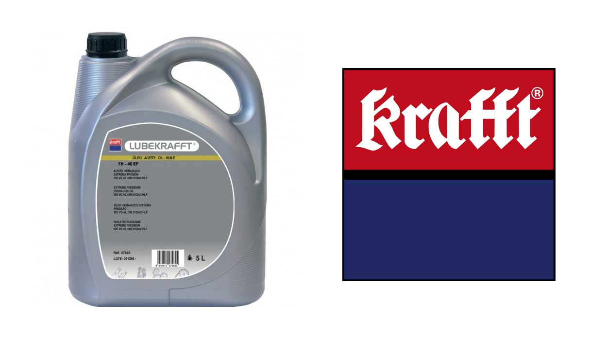 Chollo Aceite industrial Krafft fh-ep-46 ISO vg-46 de 5 litros por sólo 11€ (-62%) ¡Top ventas!