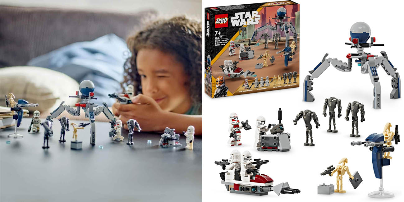 Chollo Set LEGO Star Wars – Pack de Combate: Soldados Clon y Droides de Combate por sólo 20,99€ (-30%)