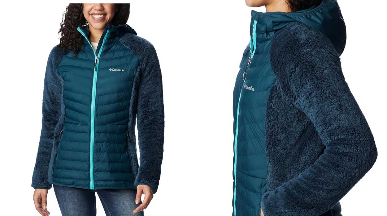 Chollo Chaqueta Columbia Powder Lite Sherpa Hybrid por sólo 55€ con envío gratis (-28%)