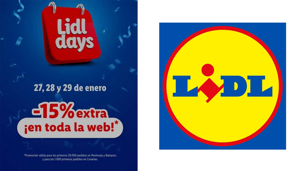 -15% en Lidl Days con este código promocional