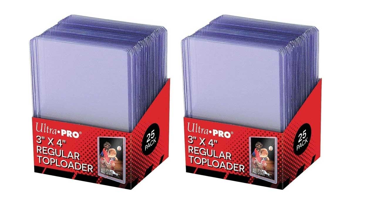 Protege las cartas de tus juegos o tus tarjetas comerciales con este pack de 50 fundas transparentes Ultra Pro