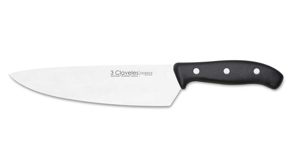 Chollo Cuchillo de cocinero 3 Claveles DOMVS de 20 cm por sólo 7,65€ (-32%)