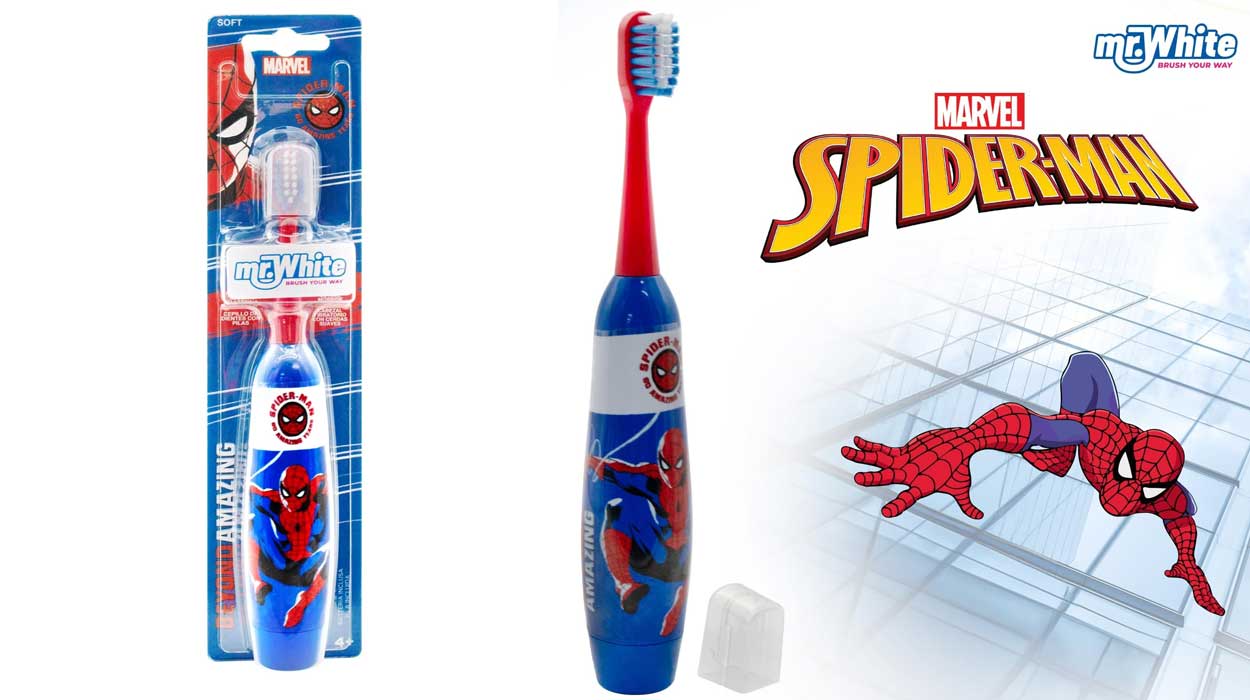 Tu peque va a alucinar con este cepillo de dientes eléctrico de Spider-Man y hoy tiene un precio de carcajada