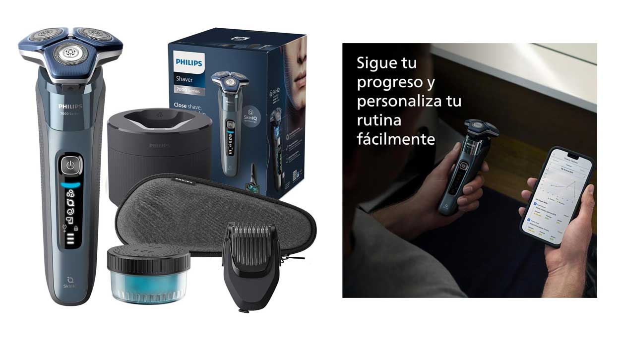 Chollo Afeitadora eléctrica Philips Serie 7000 S7882/54 por sólo 149,99€ con envío gratis (-25%)