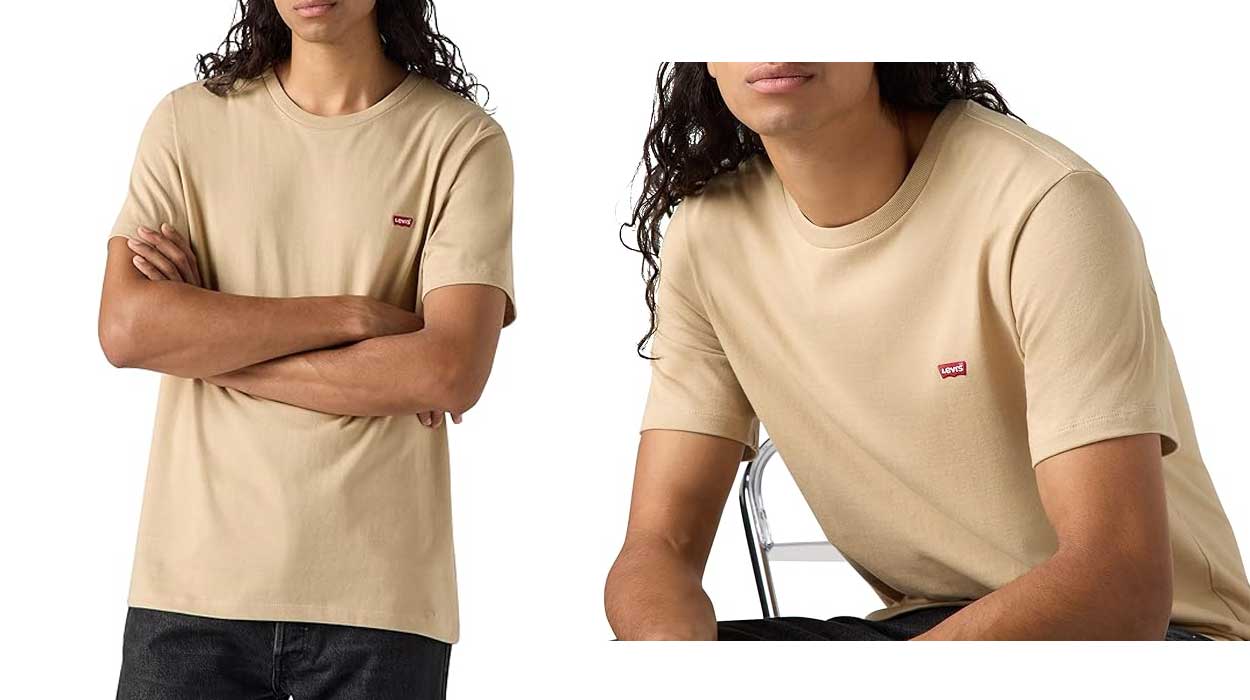 Ofertón en la camiseta Levi’s más vendida de Amazon, con un 46% de descuento