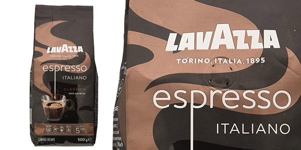 Chollo Café en grano Lavazza Caffè Espresso de 500 gr por sólo 7,74€ con cupón (35% de descuento)