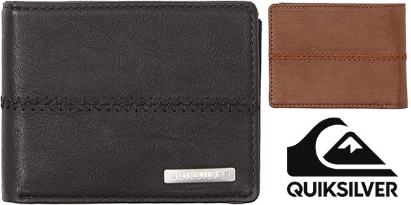 Chollo Cartera de triple hoja Quiksilver Stitchy para hombre por sólo 10,87€ (-64%)