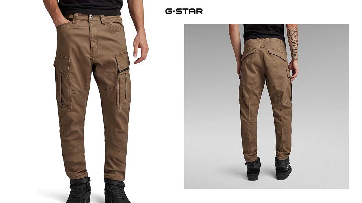 Renueva tu armario con este chollazo: Unos chulísimos pantalones cargo de G-STAR con un descuentazo increíble