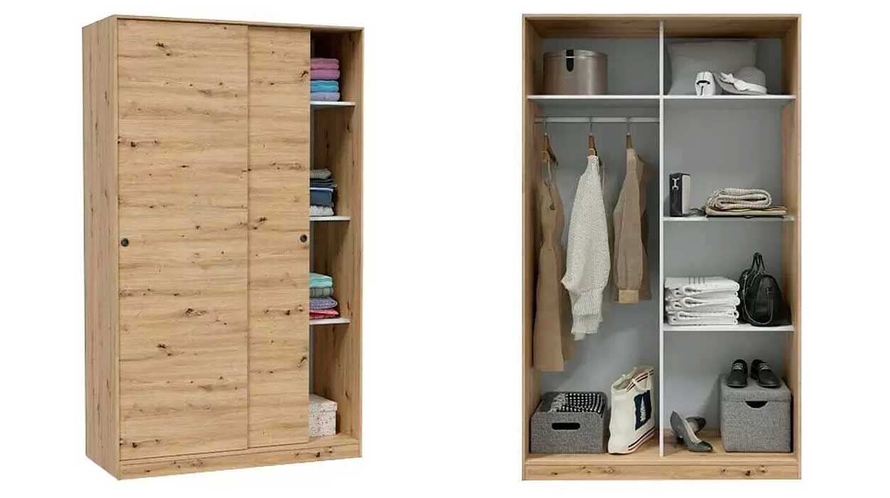 Chollo Armario con puertas correderas Top por sólo 139€ (-17%)