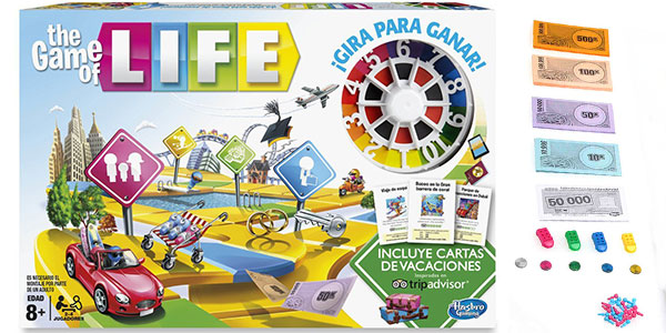 Chollo Juego de mesa The Game of Life de Hasbro por sólo 19,99€ (41% de descuento)