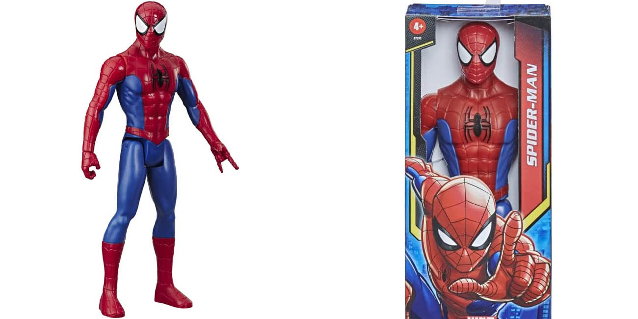 Chollo Figura de acción Marvel Spider-Man de Hasbro con 30 cm por sólo 8,99€ (53% de descuento)