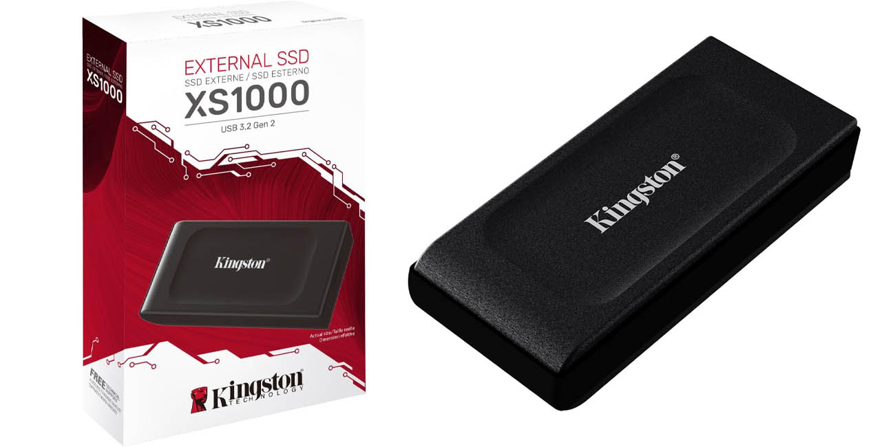 Chollo Disco SSD Kingston XS1000 de 1 TB por sólo 64,99€ con envío gratis (-25%)