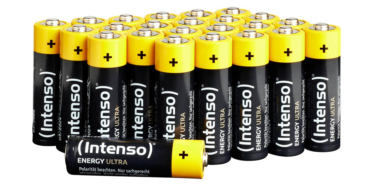 Chollo Paquete de 24 pilas Intenso Energy Ultra AA por solo 5,19€ (Valoraciones altas)