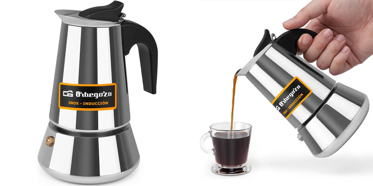 Chollo Cafetera italiana Orbegozo KFI 460 por sólo 8,78€ (30% de descuento)