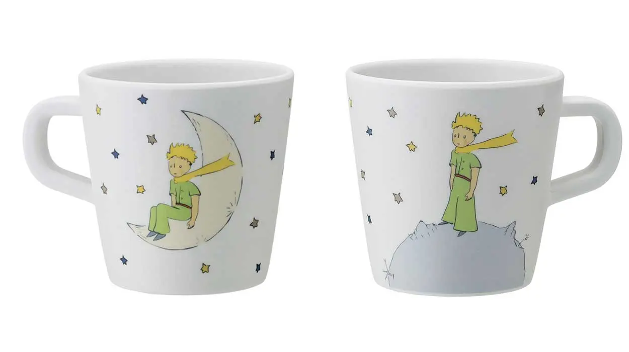 Chollo Taza pequeña de melamina Le Petit Prince El Principito por sólo 7,47€ (-48%)