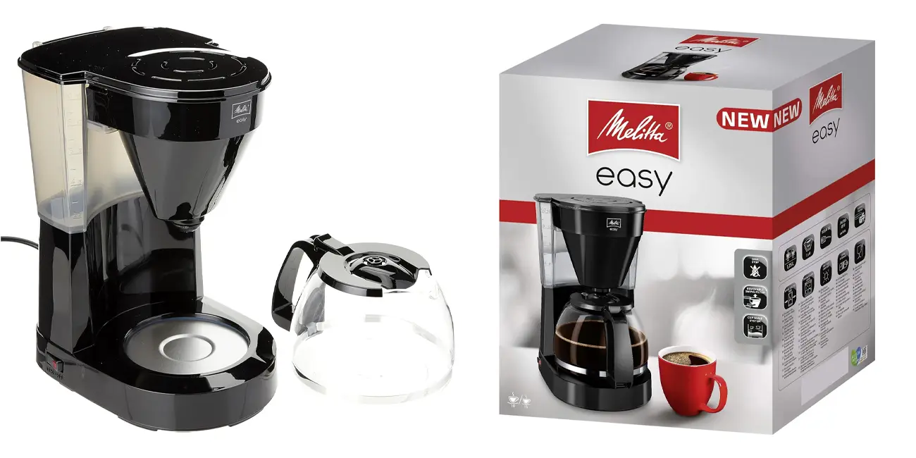 Chollo Cafetera de goteo Melitta Easy II 1023-02 por sólo 25,29€ (25% de descuento)