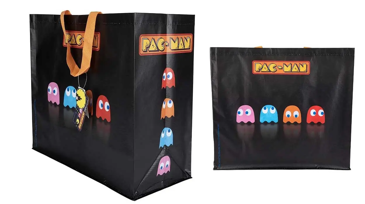 Ve molando al Mercadona con esta bolsa de mano ultra resistente con diseño de Pac-Man ¡REGALADA!